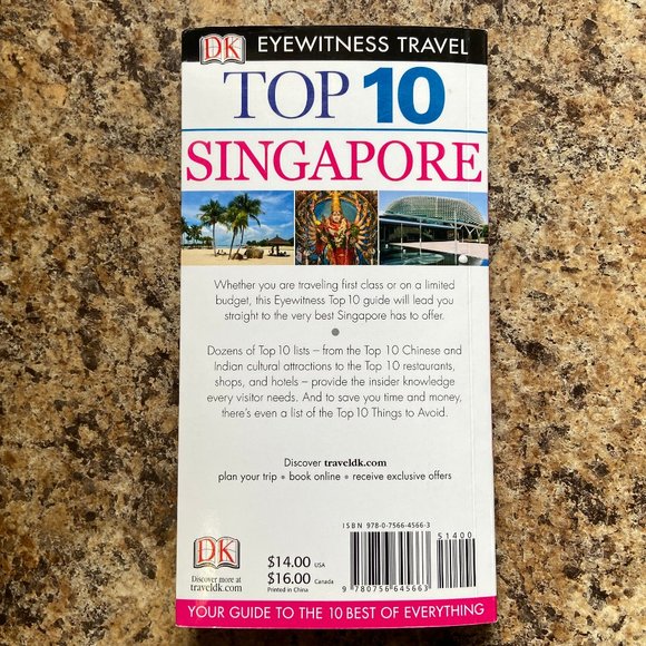Top 10 Singapore DK Eyewitness Travel Guidebook Travel Book - Picture 11 of 11
